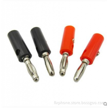 4pcs 4mm Banana Plug Power Connector DC power supply Connector